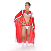 Mr. Claus If Your Nasty Christmas Bondage Outfit